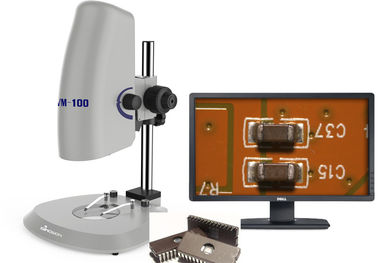 中国 LEDの照明の大きい拡大のゆとりのイメージのカメラが付いているビデオ測定の顕微鏡 サプライヤー